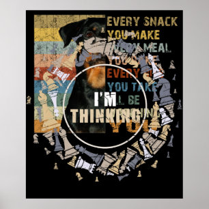 Chess Player Nerd Chess Lover Gift Chess Poster