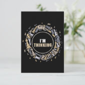 Chess Player Nerd Chess Lover Gift Chess RSVP Kaartje (Staand voorkant)