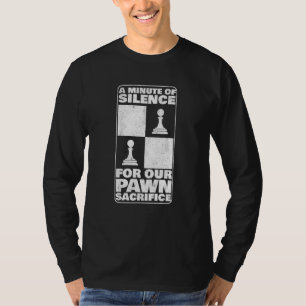 Chess Player Pawn Offer opening Funny Chess Pi T-shirt