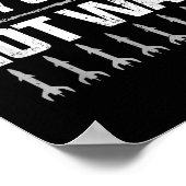 Chess Player Piece  Play Chess Not War Poster (Hoek)