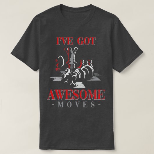 Chess Player Quote Chess T-shirt (Design voorkant)
