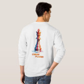 Chess Player T-shirt (Achterkant volledig)
