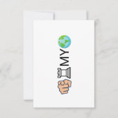 Chess player thank you card bedankkaart (Voorkant)