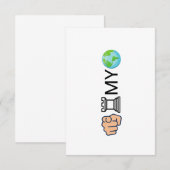 Chess player thank you card bedankkaart (Voorkant / Achterkant)