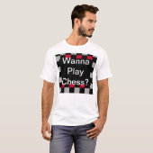 Chess Player Tshirt Nerdy Geek Fun (Voorkant volledig)