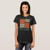 Chess Player verliest nooit of Win of Learn board T-shirt (Voorkant volledig)