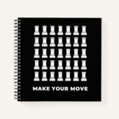 Chess Player's notebook | Dream van Chess Lover Notitieboek (Voorkant)