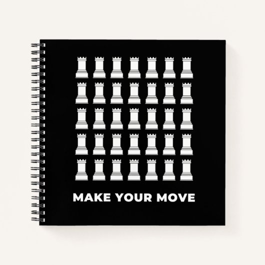Chess Player's notebook | Dream van Chess Lover Notitieboek (Voorkant)