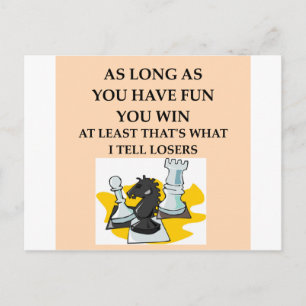 CHESS.png Briefkaart
