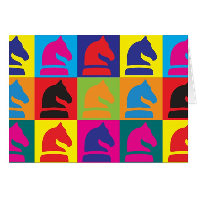 Chess Pop Art (Voorkant Horizontaal)