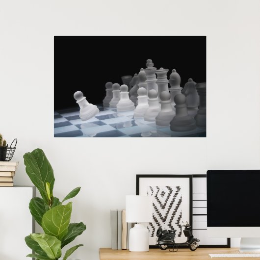 Chess Poster (Thuiskantoor)
