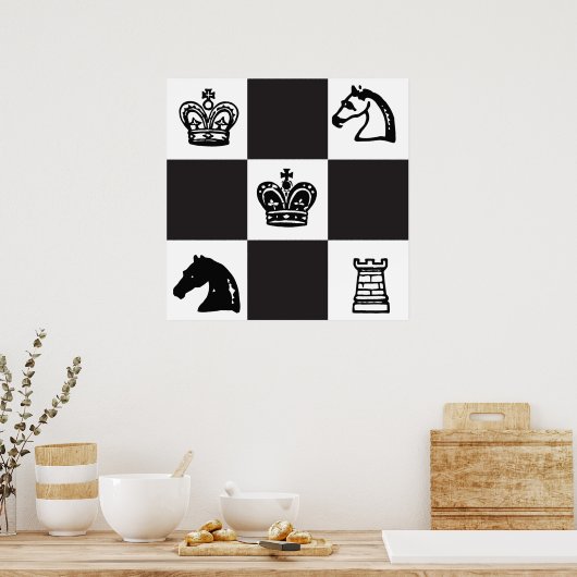 Chess Poster (Keuken)