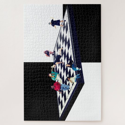 Chess Puzzle 1.014 stuks Legpuzzel (Verticaal)