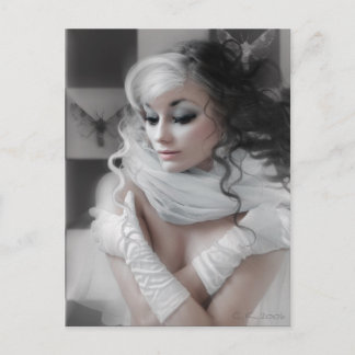 Chess Queen Briefkaart