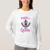 Chess Queen Chess Board Checkmate Board Funny Gift T-shirt (Voorkant)
