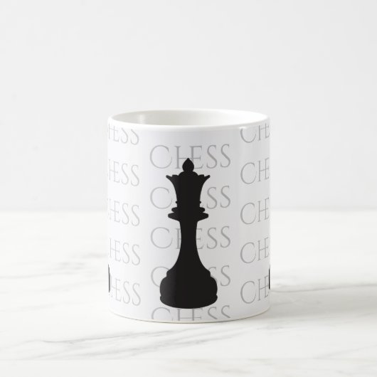Chess Queen Classic Piece Modern Koffiemok (Center)