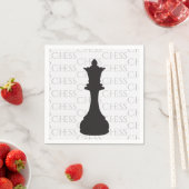 Chess Queen Classic Piece Modern Servet (Insitu)