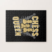 Chess Queen Kinder & Women Gift Legpuzzel (Horizontaal)