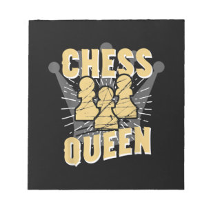 Chess Queen Kinder & Women Gift Notitieblok