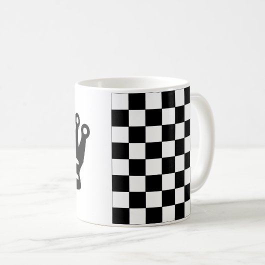 Chess Queen Koffiemok (Voorkant rechts)