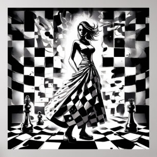 Chess Queen Poster