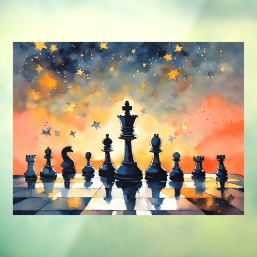 Chess Raamsticker (Vel 3)