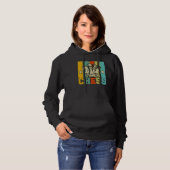 Chess Retro Graphic Chess Player Checkmate Board G Hoodie (Voorkant volledig)