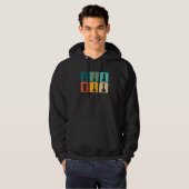Chess Retro Graphic Chess Player Checkmate Board G Hoodie (Voorkant volledig)