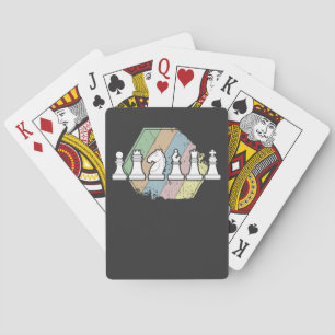 Chess Retro Pokerkaarten