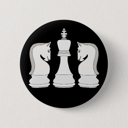 Chess Ronde Button 5,7 Cm (Voorkant)