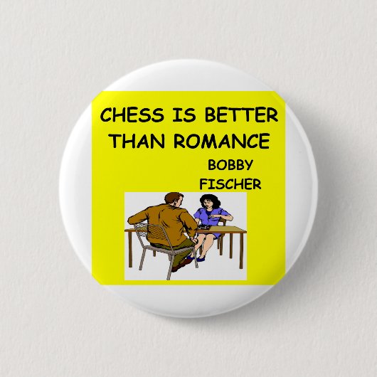 CHESS RONDE BUTTON 5,7 CM (Voorkant)