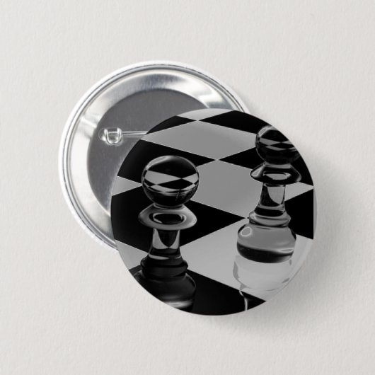 Chess Ronde Button 5,7 Cm (Voorkant /achterkant)