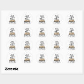 Chess Ronde Sticker (Vel)
