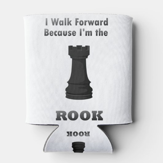 Chess Rook Blikjeskoeler (Achterkant)