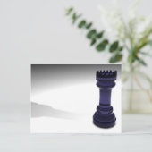 Chess Rook Briefkaart (Staand voorkant)