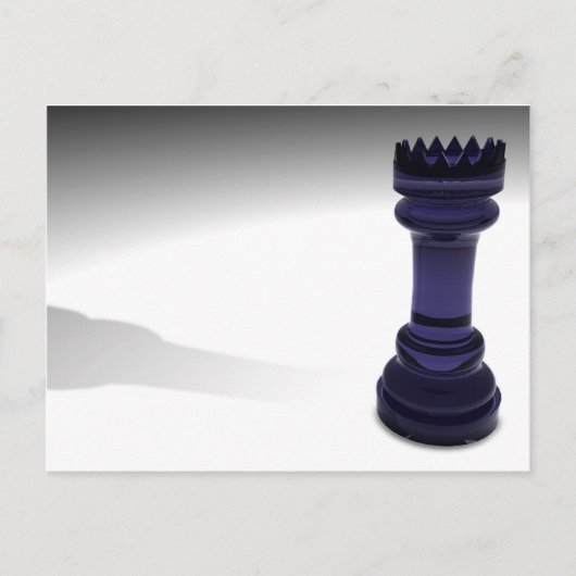 Chess Rook Briefkaart (Voorkant)