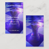 Chess Rook Visitekaartje (Voorkant / Achterkant)