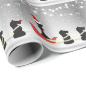 Chess Santa Claus en Reindekerst Cadeaupapier (Rol Hoek)