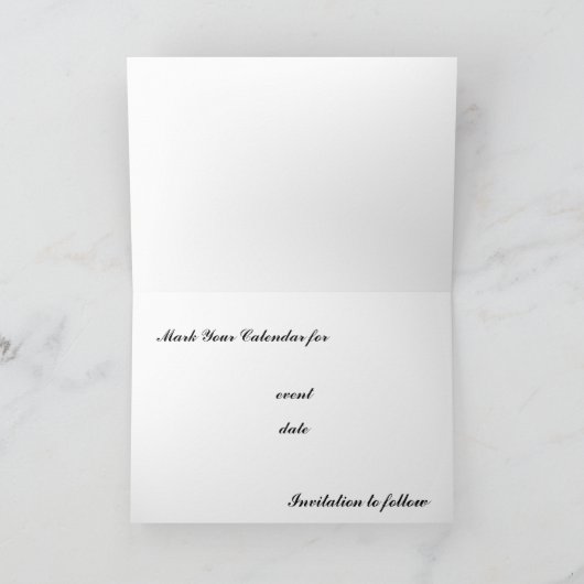 Chess Set Kaart (Binnen)