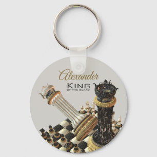 Chess Set King of the Board Sleutelhanger