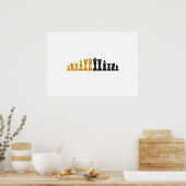 Chess Set Poster (Keuken)