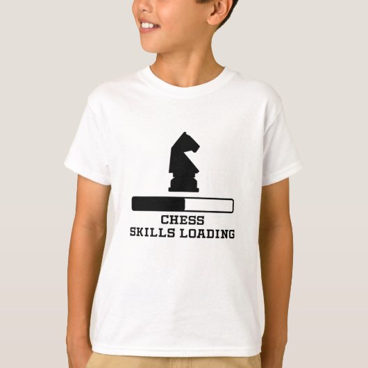 Chess Skills Loading T-shirt (Voorkant)