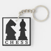 CHESS-sleutelketen Sleutelhanger (Achterkant)