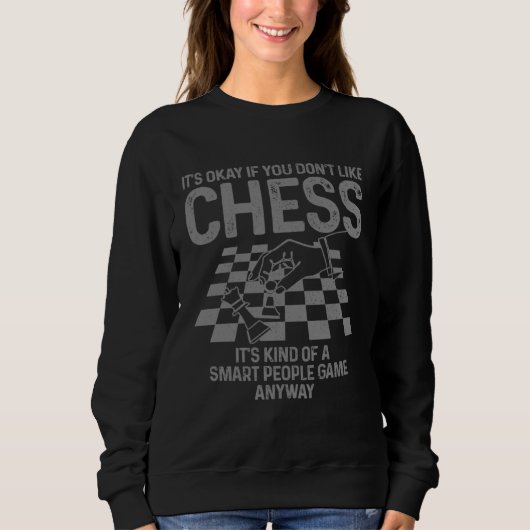 Chess Smart People Game  Chess Player Trui (Voorkant)