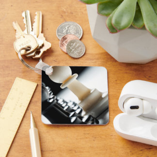 Chess Soldier Printed Keychains Sleutelhanger