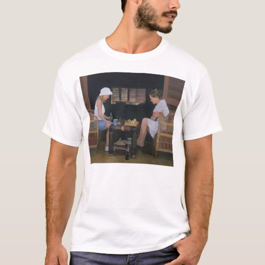 Chess spelen op Goldeneye T-shirt (Voorkant)