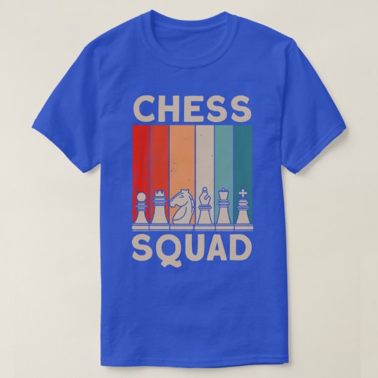 Chess Squad Player T-shirt (Design voorkant)
