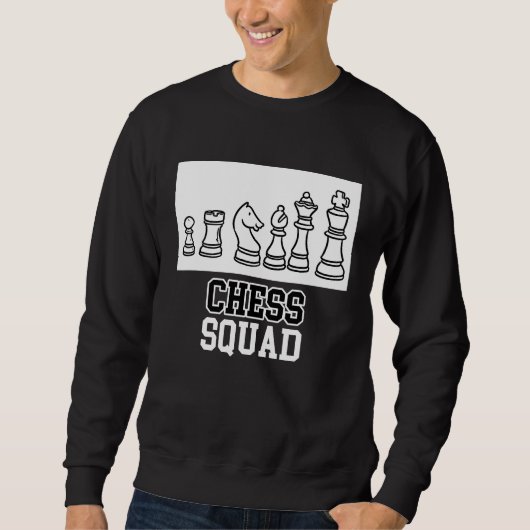 Chess Squad  Quote Checkmate Trui (Voorkant)