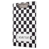Chess Square Pattern - zwart + uw achtergrond Klembord (Links)