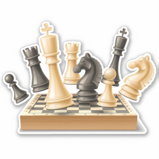 Chess Sticker (Voorkant)
